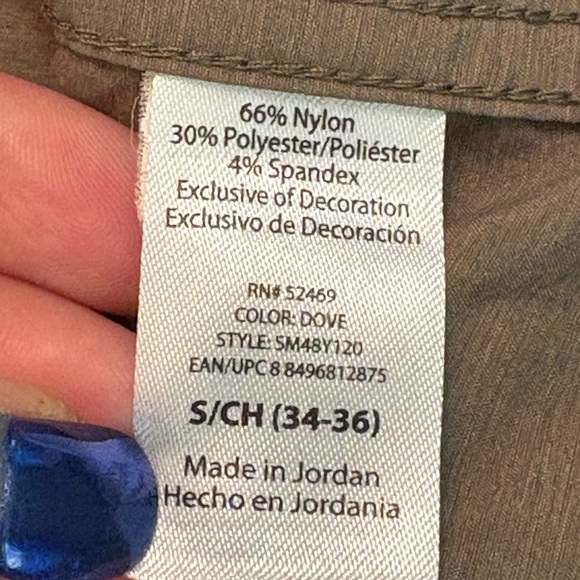 Swiss Tech Dove Button-Up Shirt size Small - Picture 6 of 13